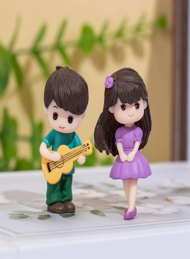 ascension Miniature Set Valentine Gift for Girlfriend Boyfriend Husband Wife Girls Boys Decorative Cute Romantic Couple Miniature Showpiece Statue Valentines Gift Items - Image 1